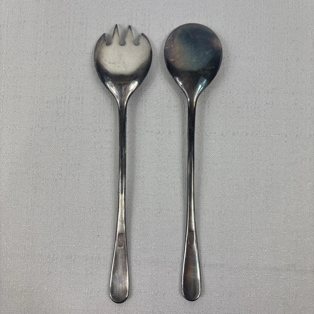 Vintage Italian Silverplate Serving‎ Utensil Set